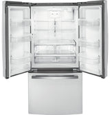 GE 18.6 cu. ft. French Door Refrigerator in Fingerprint Resistant Stainless Steel, Counter Depth (33" Wide)