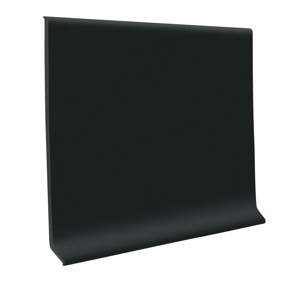 Flexco Black Dahlia 4-in x 1440-in Vinyl Wall Base