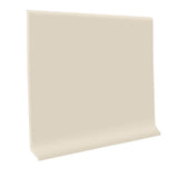 Flexco 4-in x 48-in Thermoplastic Rubber Wall Base, Almond