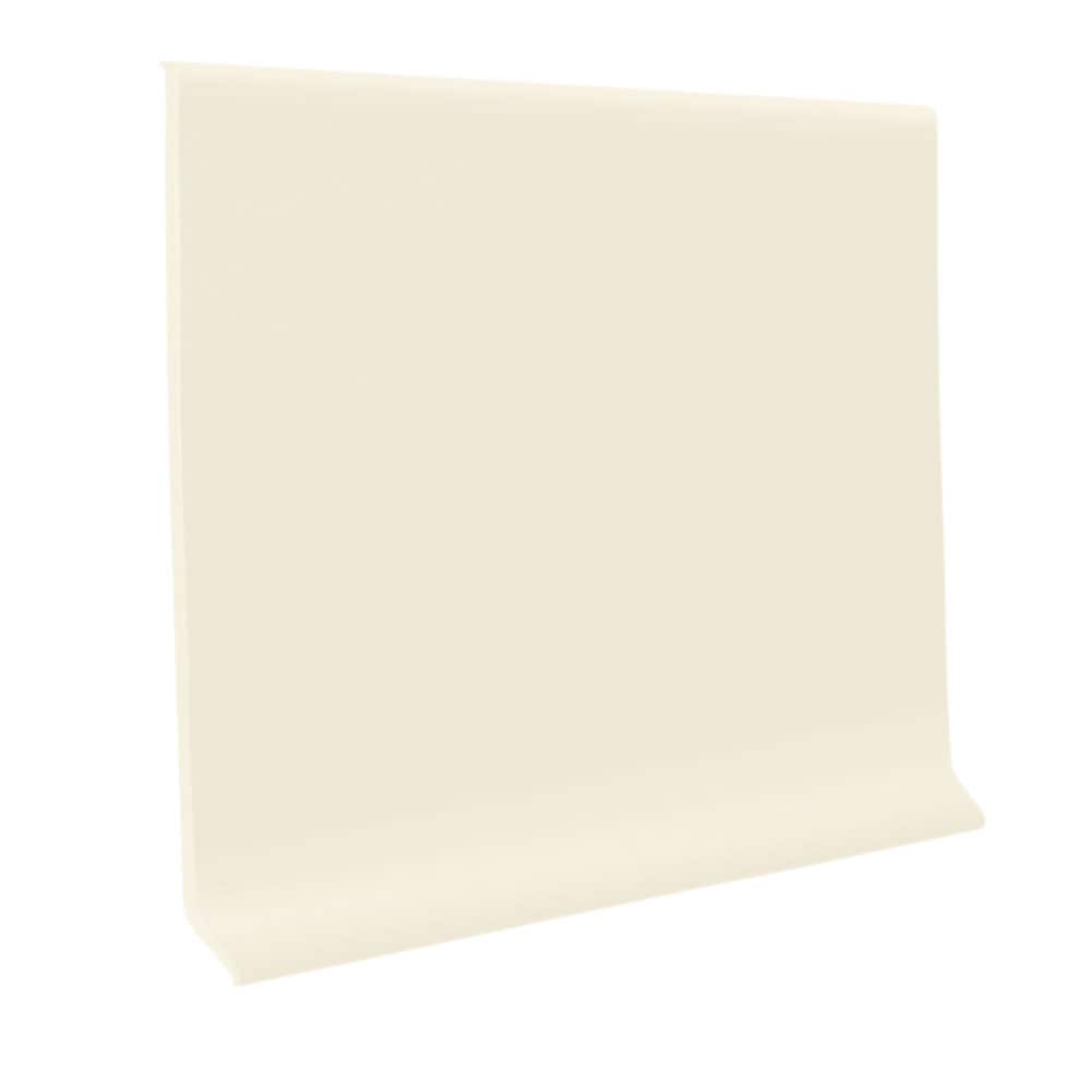 Flexco 4-in W x 4-ft L Baby's Breath Thermoplastic Rubber Wall Base