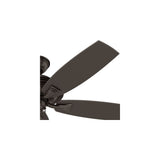 Hunter Rainsford 52-in Premier Bronze Indoor/Outdoor Ceiling Fan (5-Blade)