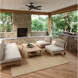 Hunter Rainsford 52-in Premier Bronze Indoor/Outdoor Ceiling Fan (5-Blade)