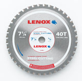 LENOX 7-1/4-in 40-Tooth Continuous Carbide Circular Saw Blade