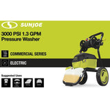 Sun Joe 3000 PSI MAX 1.30 GPM 14.5 Amp High Performance Electric Pressure Washer with Hose Reel