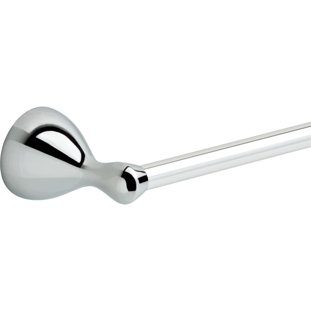 Delta Foundations 24-in Polished Chrome Wall-Mount Single Towel Bar