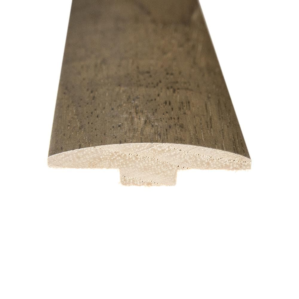 Flexco Townhall 0.46-in T x 2-in W x 78-in L Solid Wood T-moulding