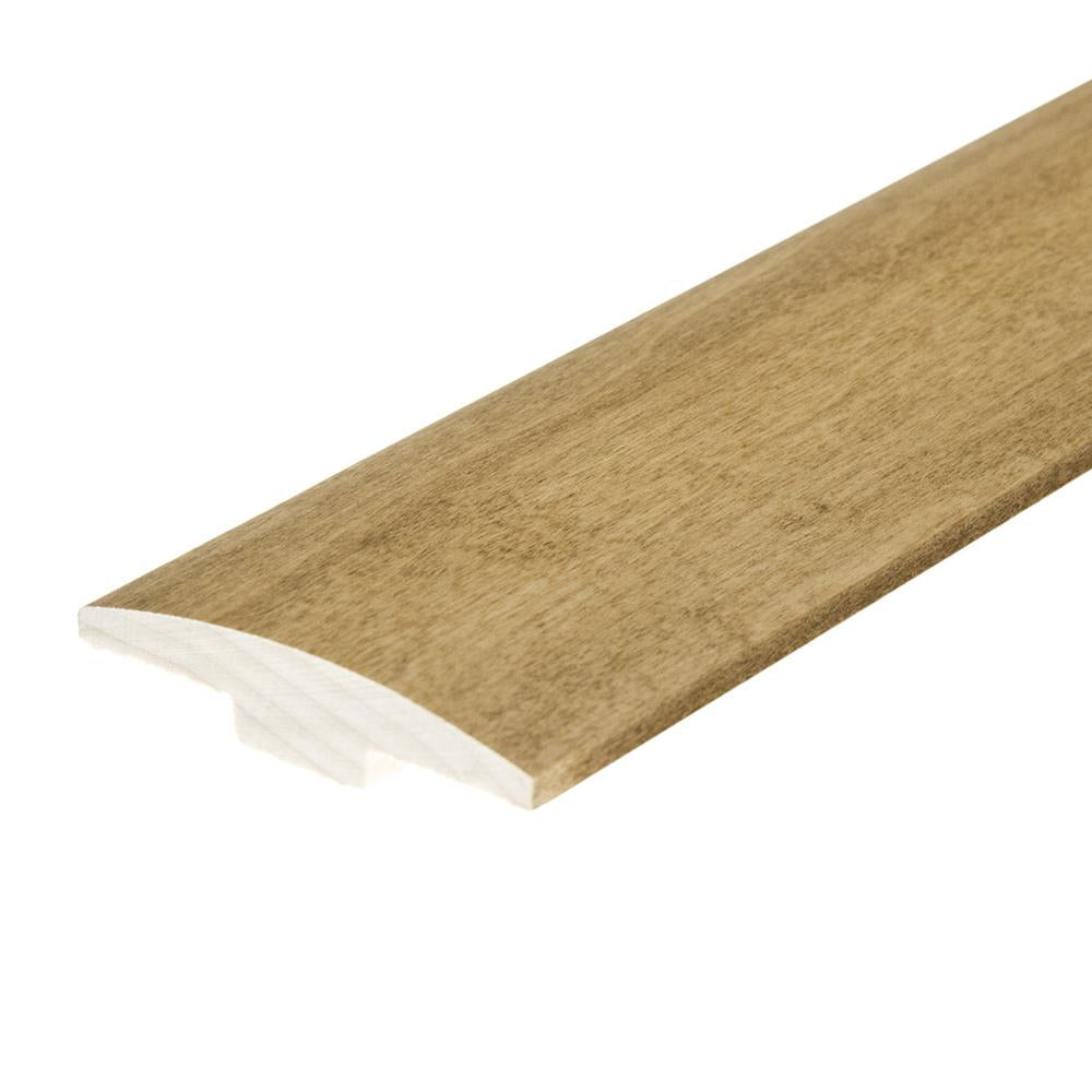 Flexco Sandbank 0.46-in T x 2-in W x 78-in L Solid Wood Floor T-Moulding