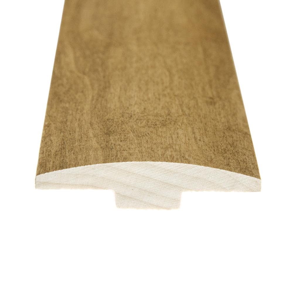 Flexco Sandbank 0.46-in T x 2-in W x 78-in L Solid Wood Floor T-Moulding