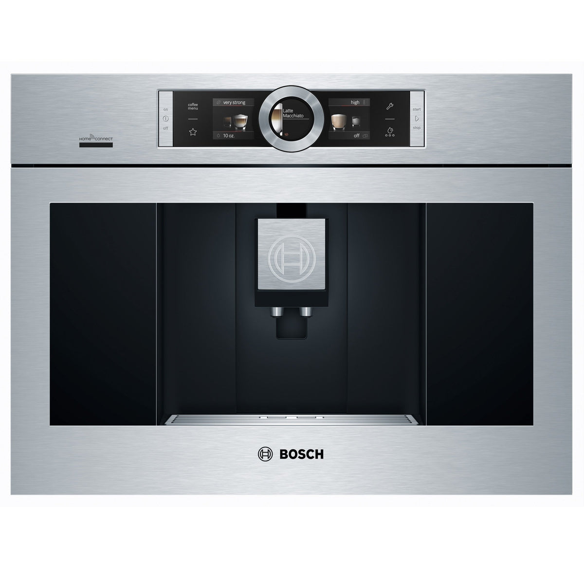 Bosch Stainless Steel Residential Combination Coffee Maker, 23.375-in W x 21-in D x 17.875-in H