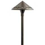 Kichler 3-Watt Olde Bronze Low Voltage Hardwired LED Path Light, 200 Lumens, 3000K, 20-in H x 8-in W