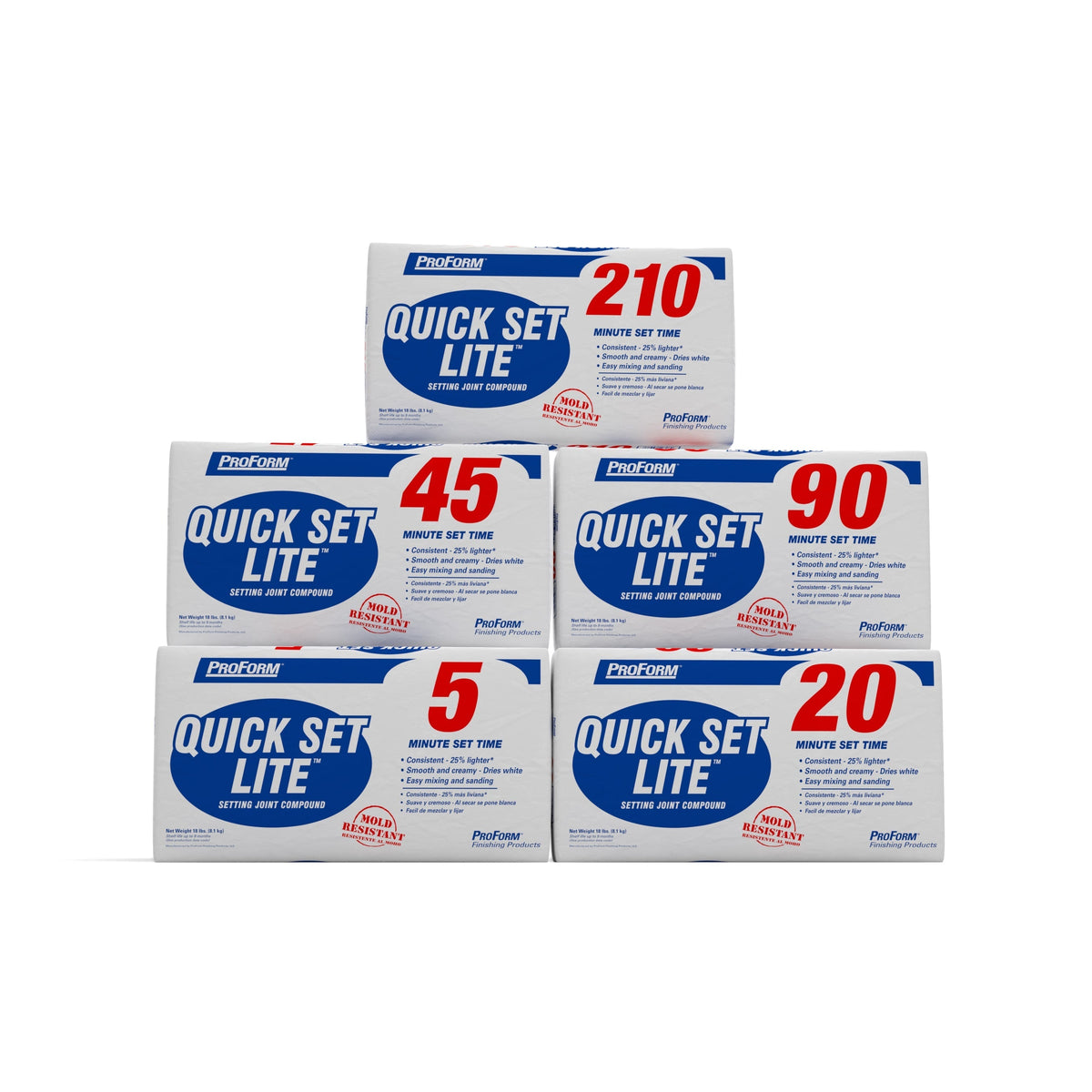 ProForm Quick Set Lite 3-lb 5-Minutes Set Time Lightweight Drywall Joint Compound