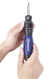 Kobalt 32-Piece 6X Double-Drive Ratcheting Multi-Bit Screwdriver Set, 2-1/2-in Shaft