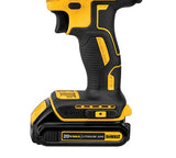 DEWALT 20-Volt MAX 1/2-in Brushless Cordless Drill/Driver Kit, DCD777C2 (2 Batteries, Charger, Soft Bag)