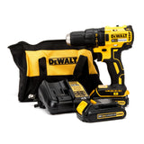 DEWALT 20-Volt MAX 1/2-in Brushless Cordless Drill/Driver Kit, DCD777C2 (2 Batteries, Charger, Soft Bag)