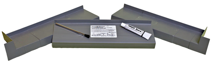 Jamsill Guard Sill Pan Flashing, 6.5625-in x 78-in, Gray Plastic Step Flashing