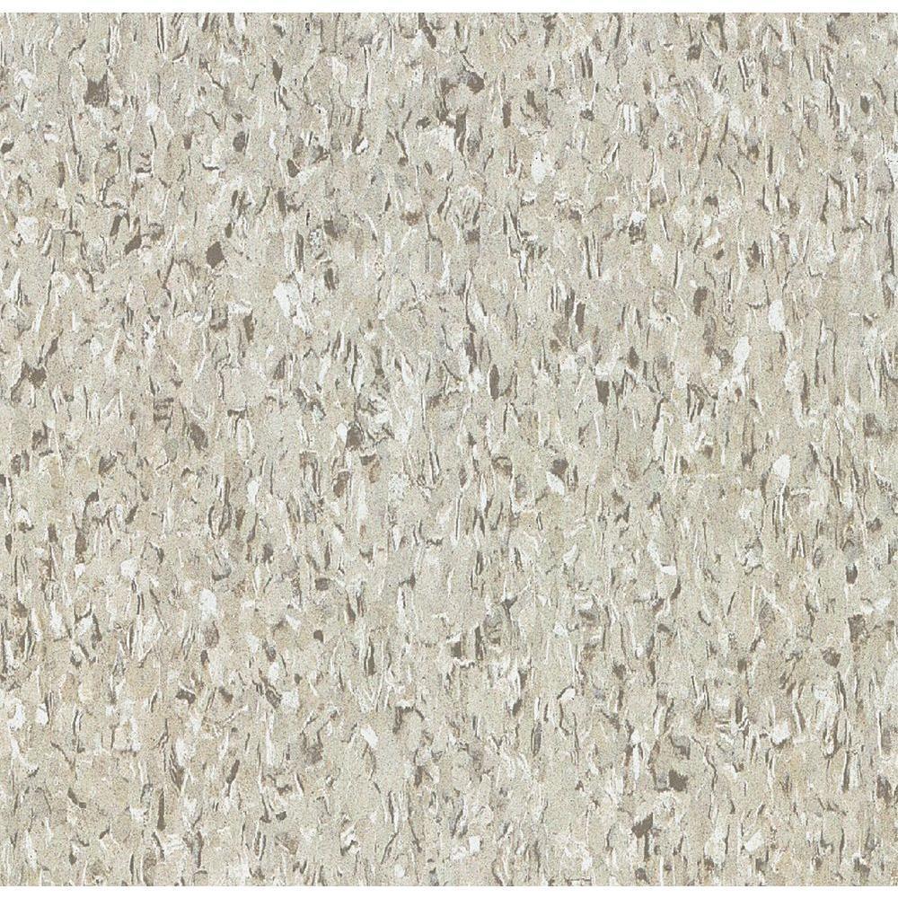 Armstrong Imperial Texture VCT 12 in. x 12 in. Classic White Standard Excelon Commercial Vinyl Tile (45 sq. ft./ case) - Super Arbor
