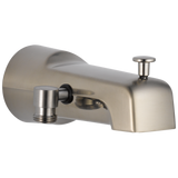 Delta Stainless Steel Universal Fit Bathtub Spout with Diverter, 6-1/2 in. Length