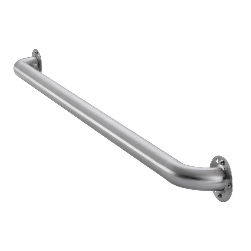 Project Source Exposed Screw 36-in Stainless Steel Wall-Mount ADA-Compliant Grab Bar, 500-lb Capacity
