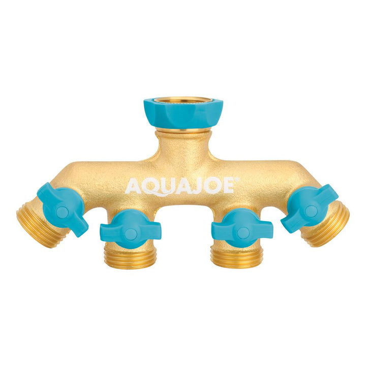 4-Way Garden Hose Splitter - Super Arbor