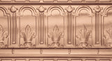 Armstrong Ceilings Metallaire Trefoil Cornice 4-ft Copper Metal Crown Ceiling Grid Trim