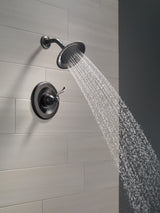 Delta Windemere Oil Rubbed Bronze 1-Handle Shower Faucet with Valve, 6-in Single-Function Head