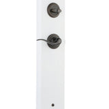 Arlington Venetian Bronze Single Cylinder Door Handleset with Tustin Door Lever Featuring SmartKey Security - Super Arbor