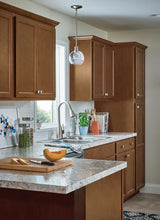 Diamond NOW Weyburn 12-in W x 35-in H x 23.75-in D Saddle Door and Drawer Base Stock Cabinet