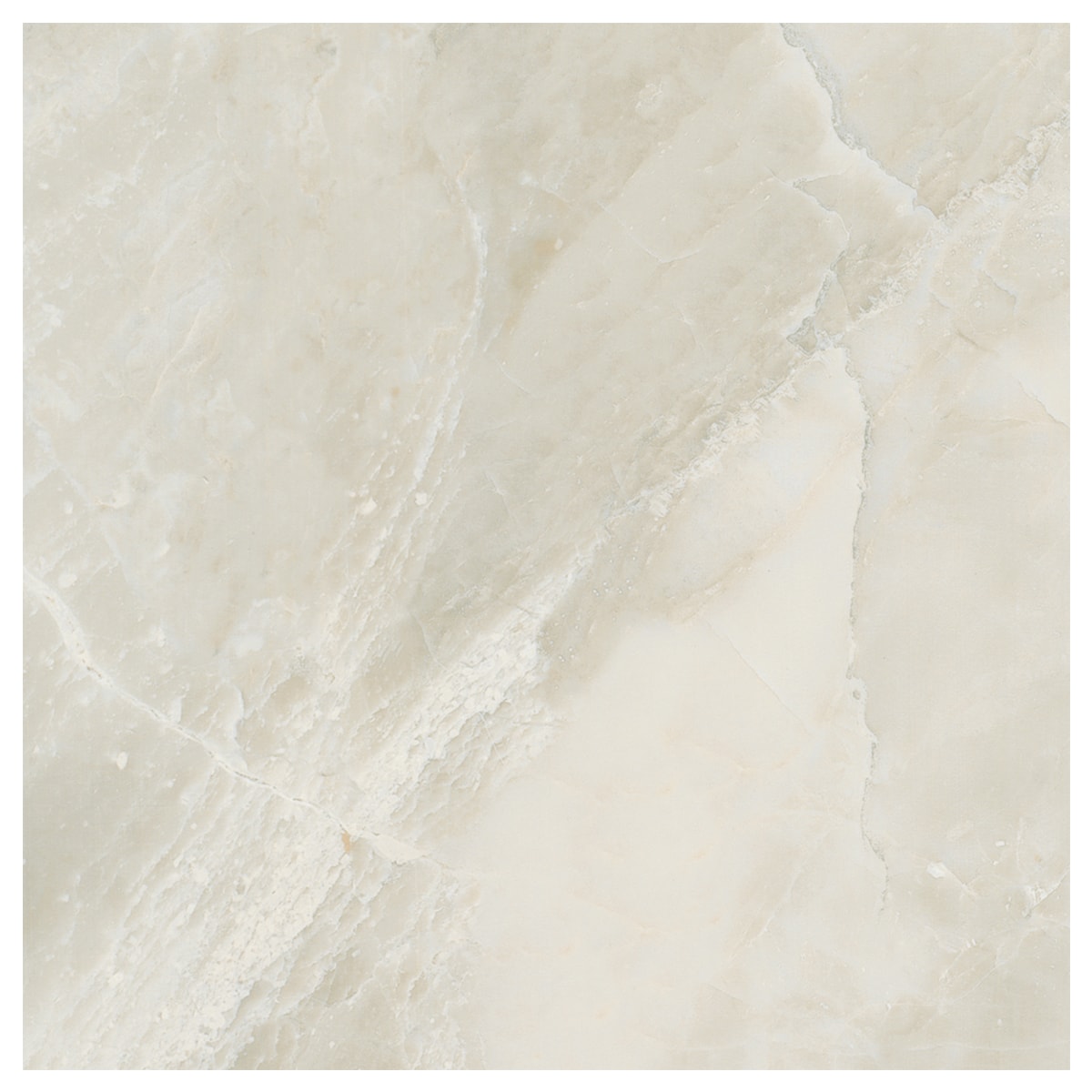 Daltile Mirasol Silver Marble 24-in x 24-in Glazed Porcelain Marble look Floor and Wall Tile product image
