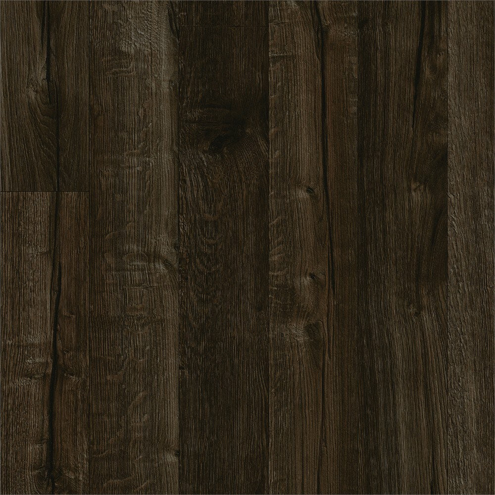 Armstrong Flooring Pickwick Landing II 12‑ft W Cut‑to‑Length Dark Umber Wood‑Look Low‑Gloss Sheet Vinyl