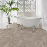 Perfection Floor Tile Travertine Collection Narvana/Satin Vinyl Tile Sample