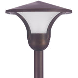 Portfolio 3-Watt Aged Bronze Low Voltage LED Path Light, 90 Lumens, 3000K