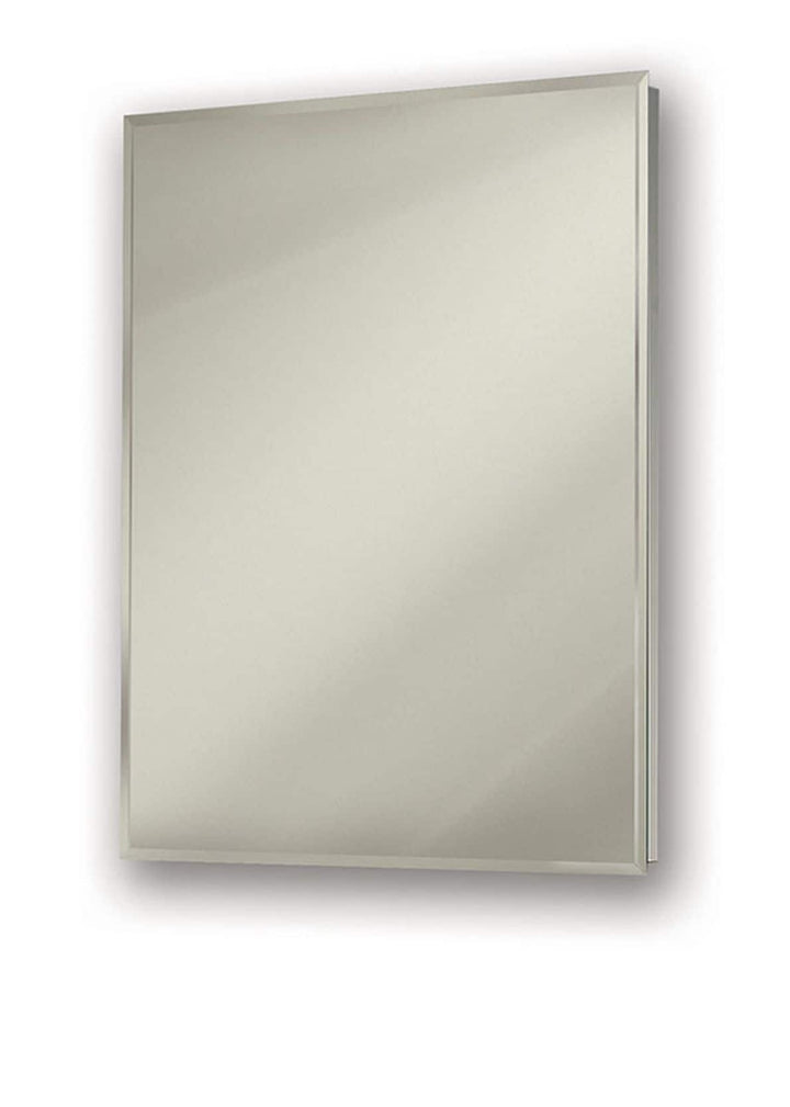 Jensen Metro Oversize 24-in x 30-in Surface/Recessed Mount Frameless Mirrored Soft Close Medicine Cabinet