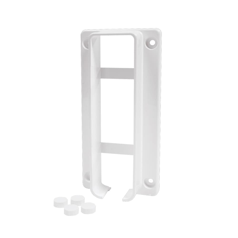 Freedom Ready-to-Assemble 8-in White Vinyl Bracket For Vinyl Fence