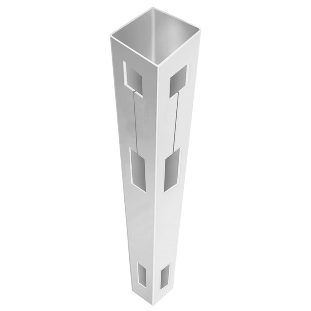 Freedom Conway 9-ft H x 5-in W White Vinyl Corner Fence Post (Unassembled)