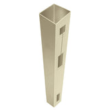Freedom Conway 9-ft H x 5-in W Sand Vinyl Corner Fence Post (Unassembled)