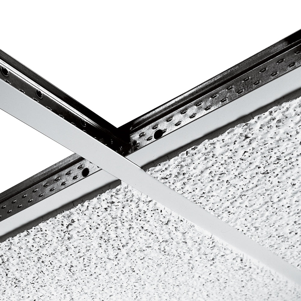 Armstrong Ceilings Prelude XL White 120-Pack 11.06-in Galvanized Steel Ceiling Grid Cross Tee