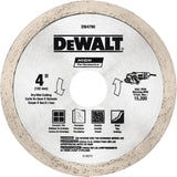 DEWALT 4-in High-Performance Tile Cutting Blade, Aluminum Oxide