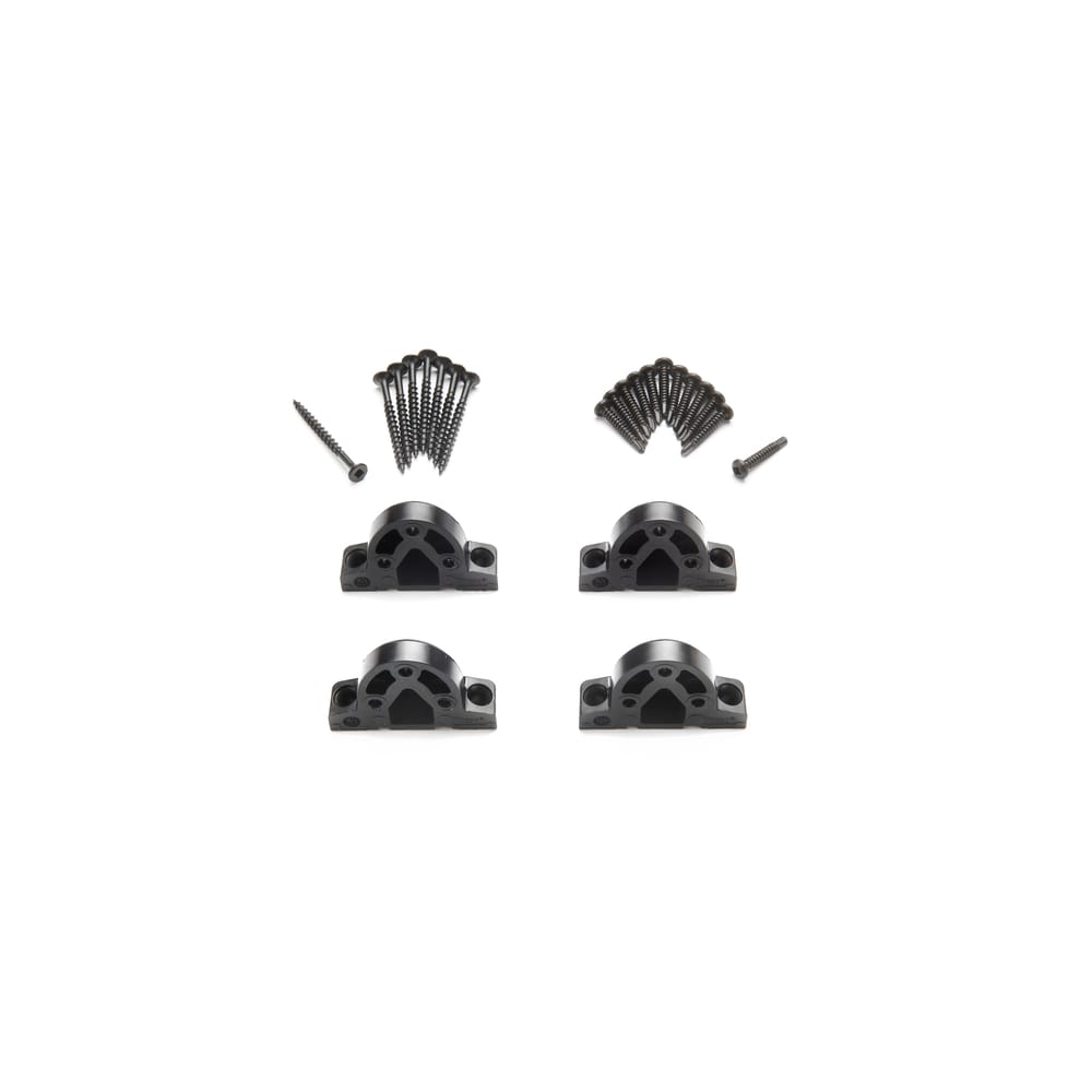 Trex 1-in x 6-in Enhance Railing Black Nylon Line Connector (4-Pack)