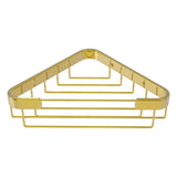 Allied Brass 1.9-in H Screw Mount Solid Brass Satin Brass Hanging Shower Caddy