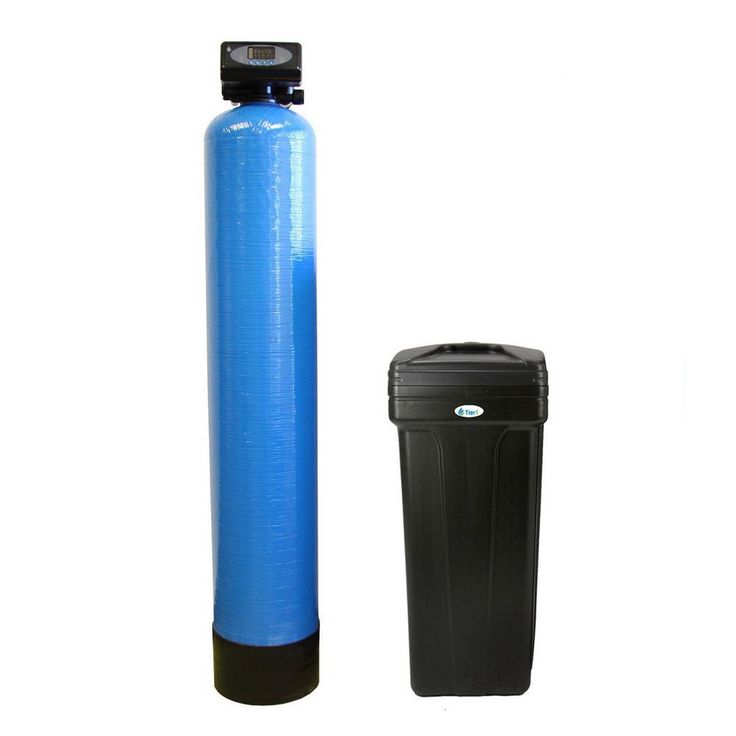 Tier1 Essential 64,000 Grain High Efficiency Digital Water Softener (Automatic Bypass)