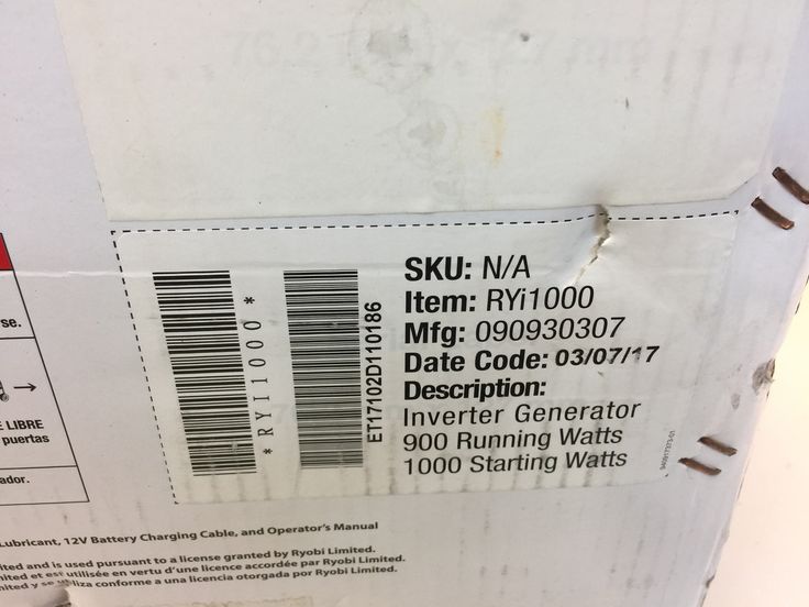 RYOBI 1,000 Starting Watt Gasoline Powered Portable Generator with Digital Inverter