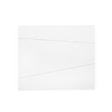 Prairie 60 in. W x 90 in. H 8-Piece Glue Up Cultured Marble Alcove Shower Wall Surround in Matte White w/Shelves, Trims - Super Arbor
