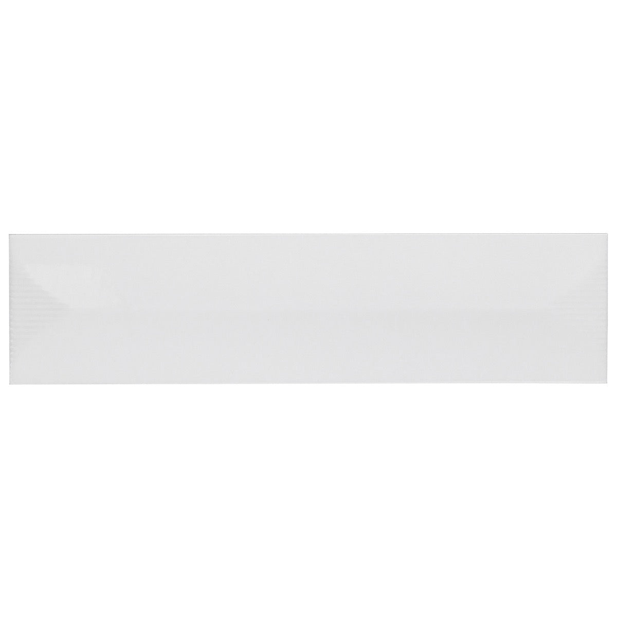 Colorplay Inflex White 4.5x18 3D Crackled Glossy Ceramic Tile