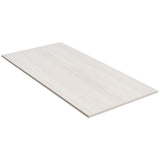 Nashville White 12x24 Travertine Look Matte Porcelain Tile by Lux Tile