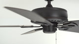 Harbor Breeze Calera 52-in Antique/Aged Bronze Indoor/Outdoor Ceiling Fan, 5-Blade, Pull Chain