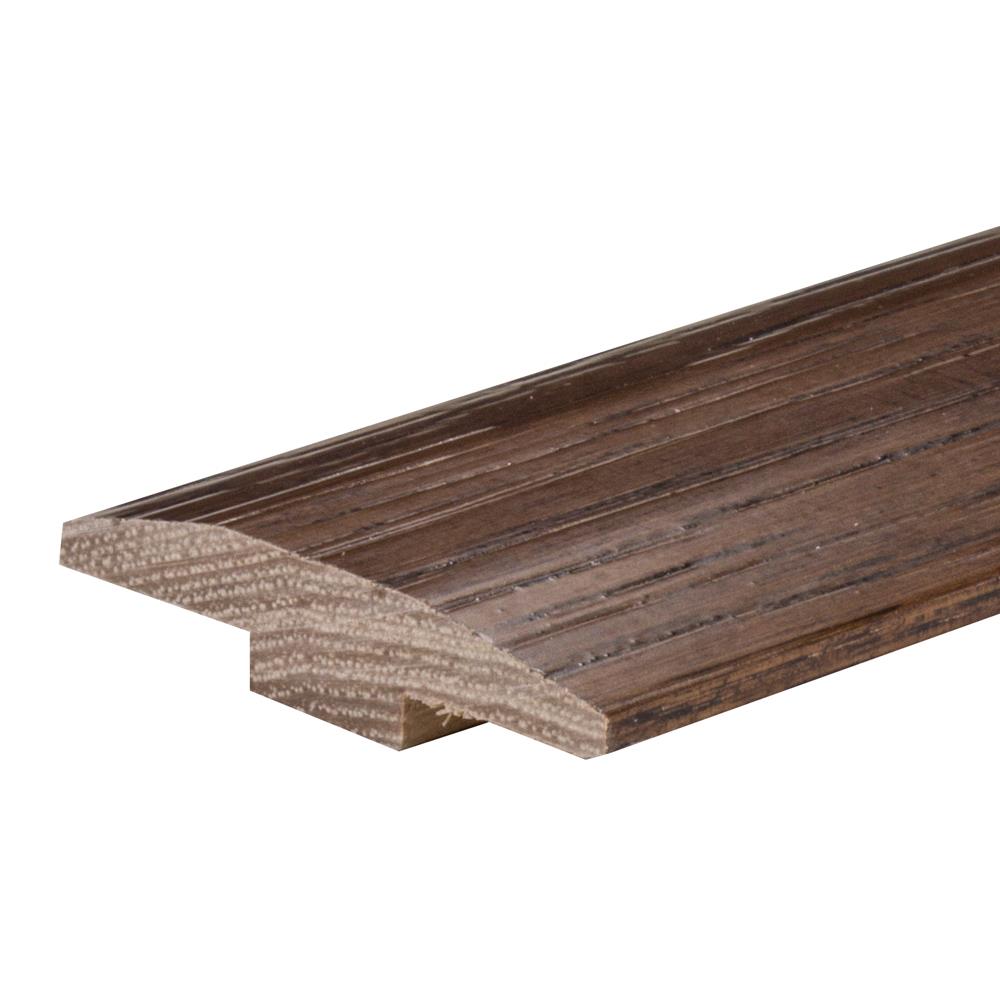 Flexco Highland Trail 0.46-in T x 2-in W x 78-in L Solid Wood Floor T-moulding