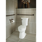 Delta Traditional 6.86-in Venetian Bronze Wall Mount Grab Bar with Pivoting Toilet Paper Holder