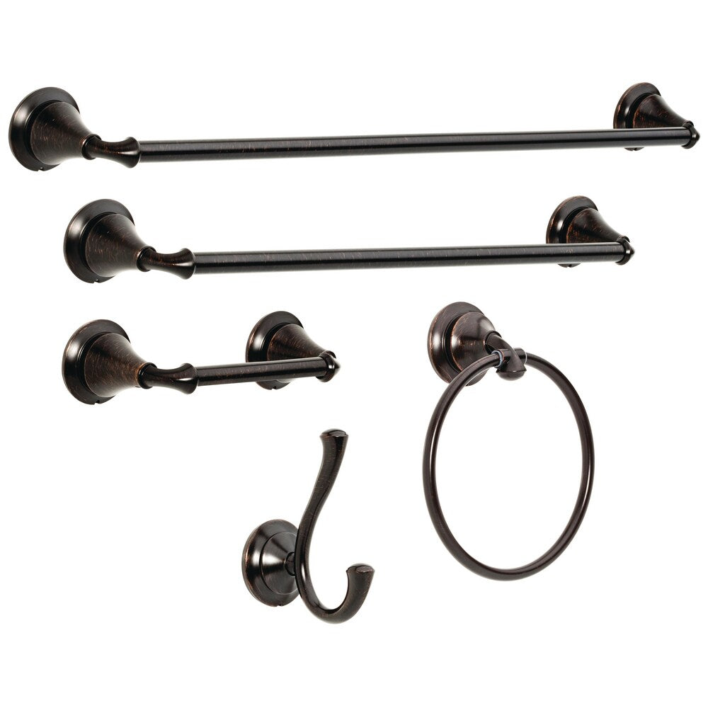 Delta Linden Venetian Bronze Wall Mount Towel Ring