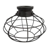 Portfolio Ravensport 8.38-in H 8.38-in W Brushed Nickel Wire Cage Pendant Light Shade - Super Arbor