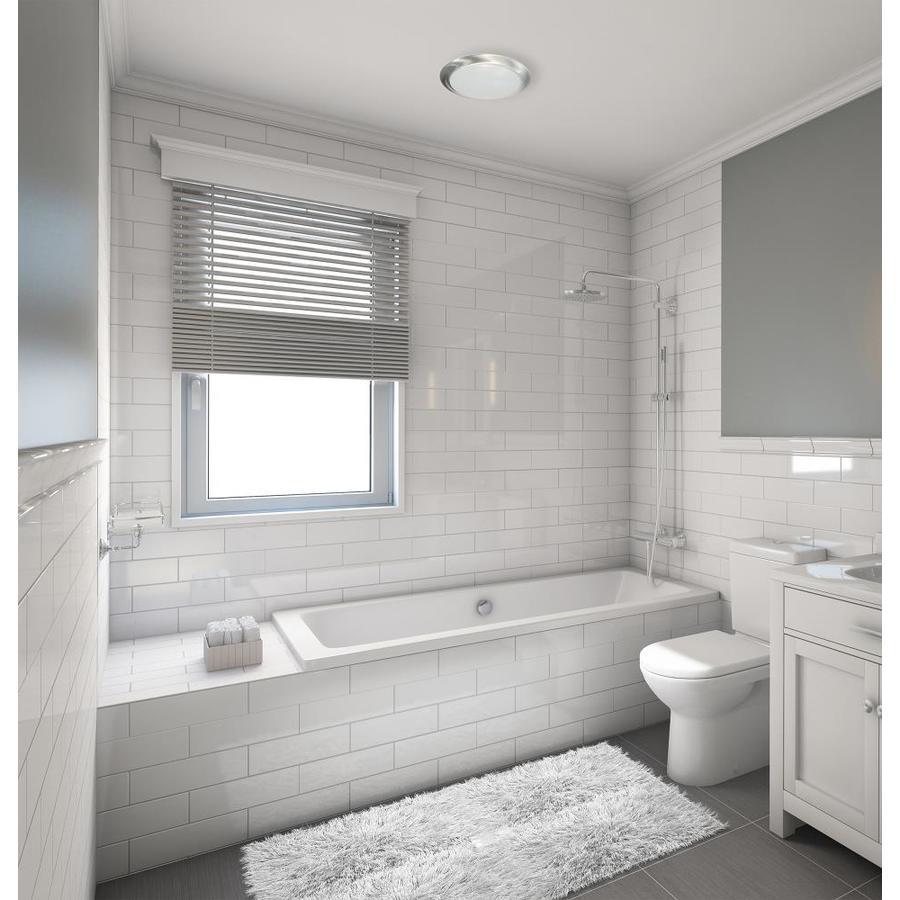 Project Source 2-Pack 7.4-in White Modern/Contemporary LED Flush Mount Light ENERGY STAR - Super Arbor